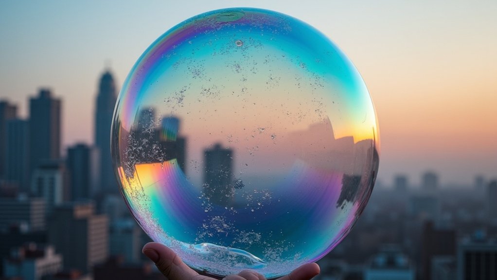 crypto bubble market effects