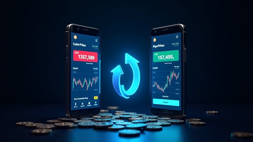 crypto trading price discrepancies